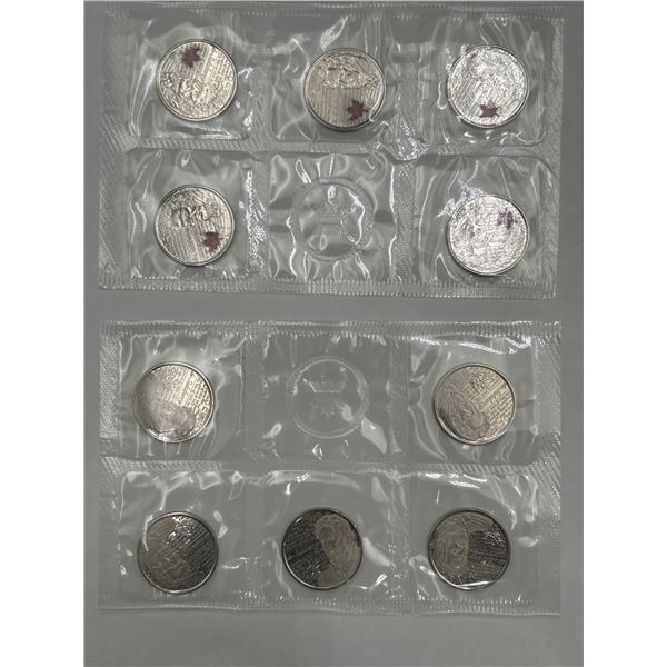 2013 Da Salaberry Mint Sealed Quarters Set x 2
