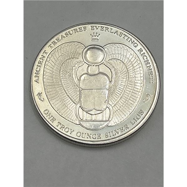 One Troy Ounce .999 Silver Lion Round