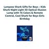 Image 3 : 3D Illusion Shark Night Light Lamp
