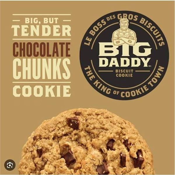 Big Daddy Chocolate Chunks Cookies 800g