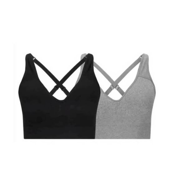 Puma 2-Pack Seamless Sports Bra XL