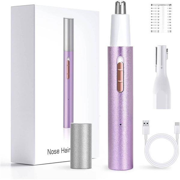 XJQ-3029-2T-PL Nose Hair Trimmer Purple