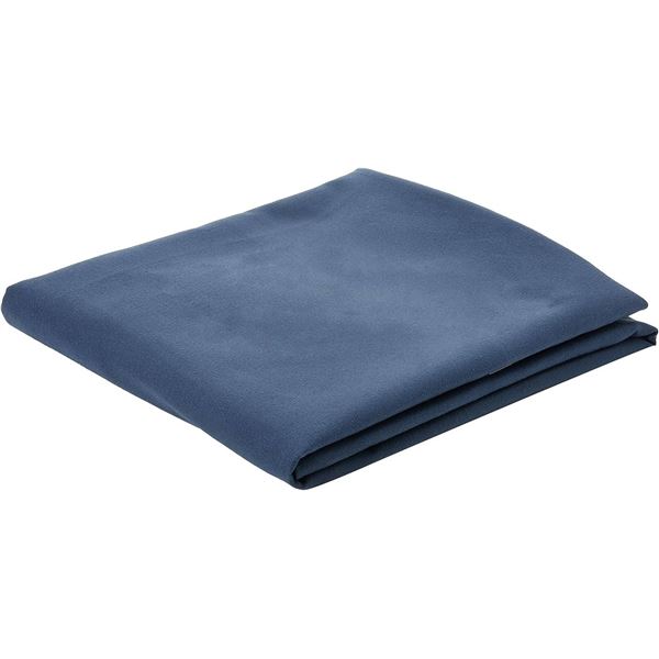 Amazon Basics Microfiber Towel, Blue, 70.9 in x 35.4 in