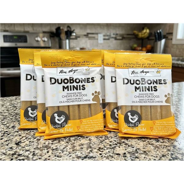 Ten Dogs DuoBones Minis, 6 x 100g Chicken