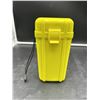 Image 2 : Yellow Waterproof Utility Box with Foam- Actual item size is aprox 10" tall