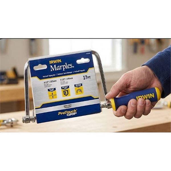 Irwin Marples ProTouch Coping Saw 6-1/2" x 5-