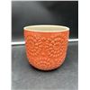 Image 2 : Stone & Beam Floral Embossed Planter, Small