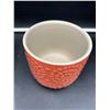 Image 3 : Stone & Beam Floral Embossed Planter, Small