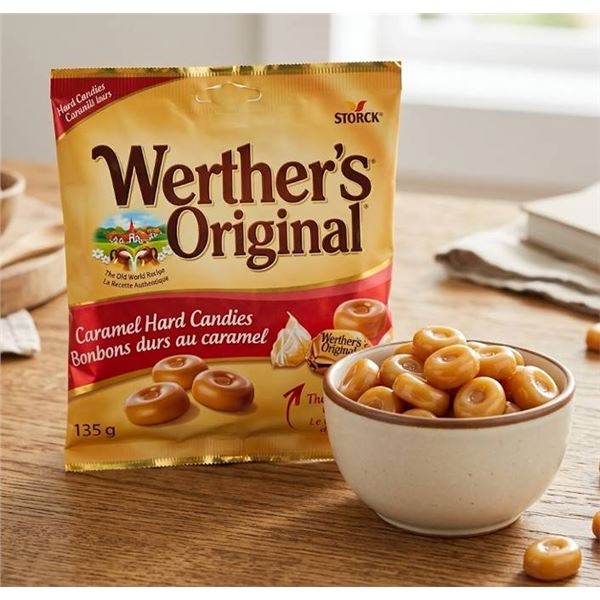 Werther's Original Caramel Hard Candies 7x135