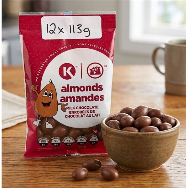 Mondoux Milk Chocolate Almonds 113g