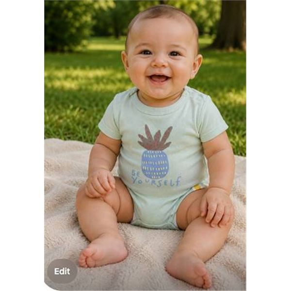 Little Earthling Onesie 3-6 Months