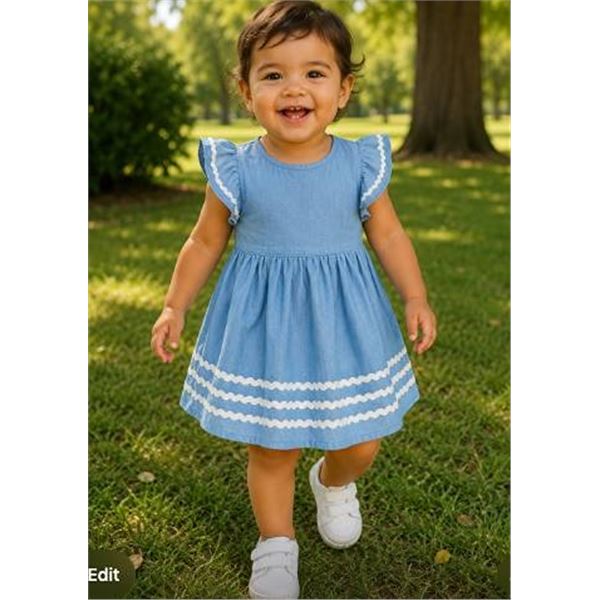 Samara Blue Dress Size 4 with Tags
