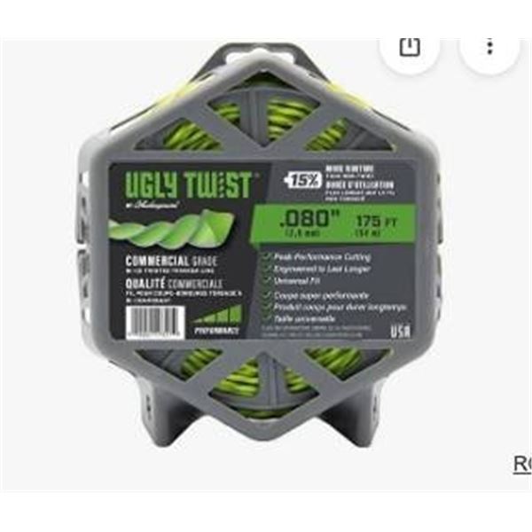 Ugly Twist 0.080" Trimmer Line 175 ft