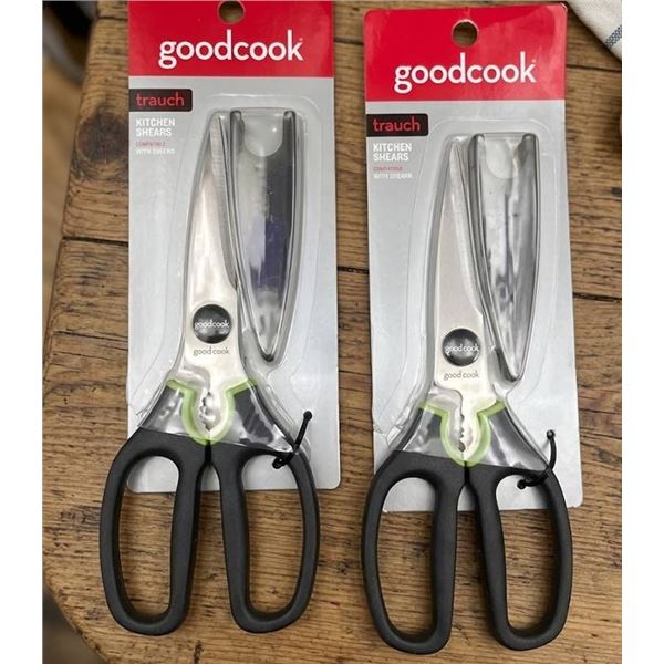 GoodCook Touch Kitchen Shears, Set of 2