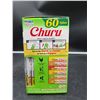 Image 3 : INABA Churu Cat Treats, Lickable, Squeezable Creamy Purée Cat Treat - 60 TUBES