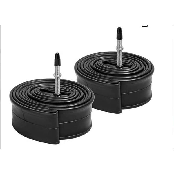 YUNSCM 27.5" Butyl Bike Inner Tubes, 2-Pack