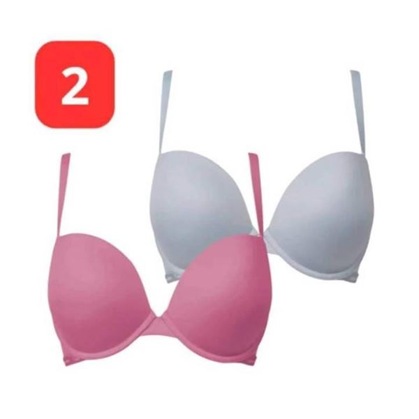 Calvin Klein 2-Pack Push Up Plunge Bras 36C