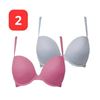 Image 1 : Calvin Klein 2-Pack Push Up Plunge Bras 36C