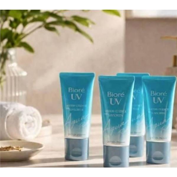 Lot of 4 -Biore UV Aqua Rich Moisturizer SPF 50