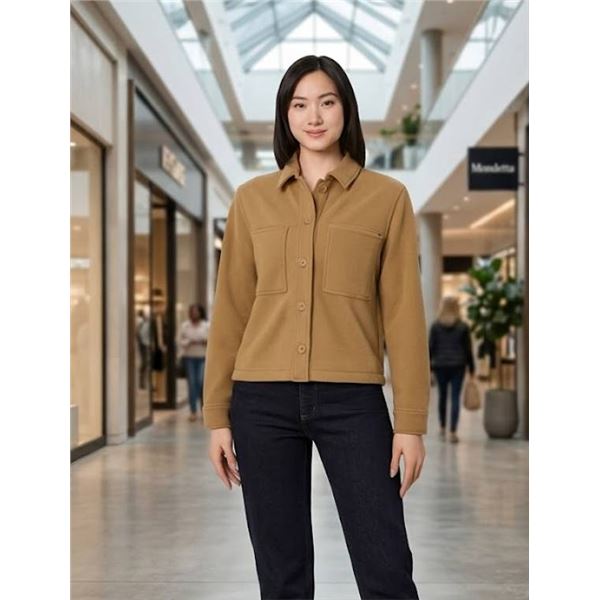 Mondetta Women's Button-Up Jacket, Medium