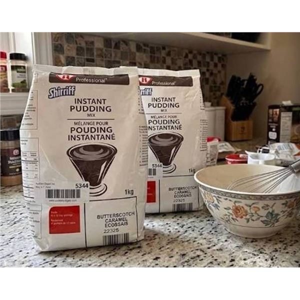 Shirriff Butterscotch Pudding Mix 2x1kg