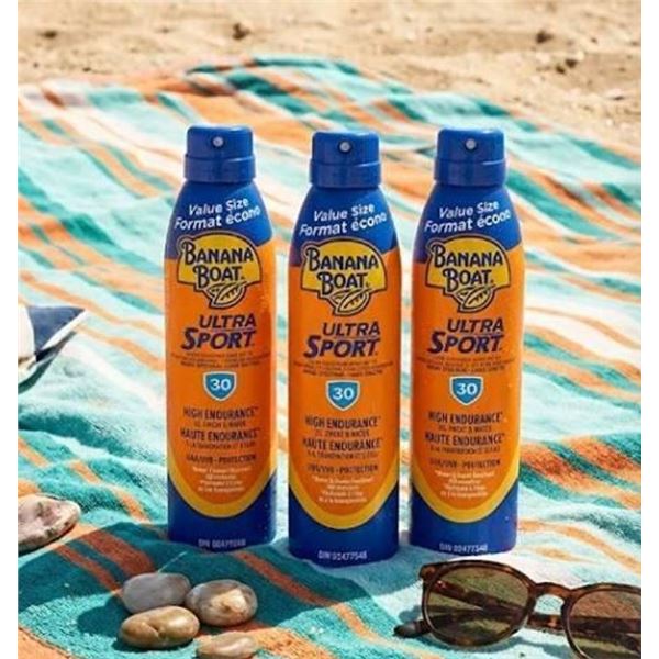 Banana Boat Ultra Sport SPF 30, 3-Pack