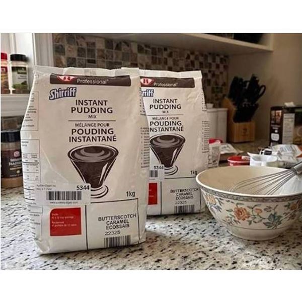 Shirriff Instant Butterscotch Pudding 2x1kg
