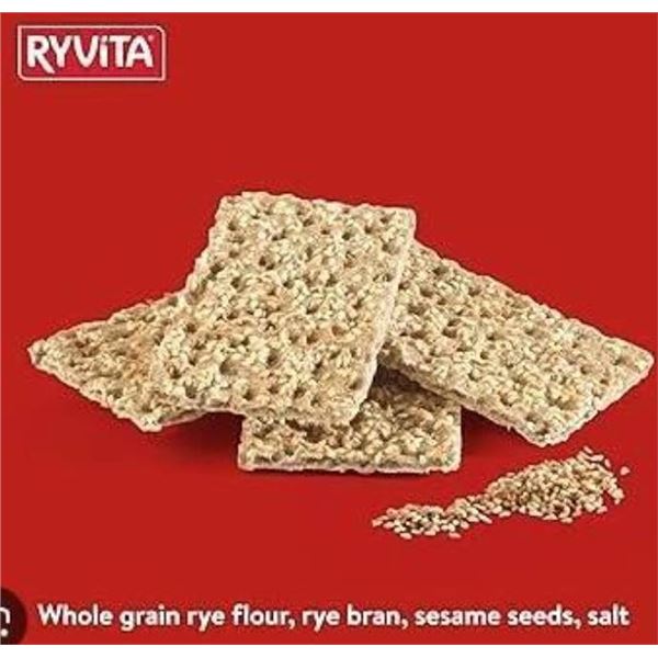 Ryvita Rye Multigrain Crispbread 12 Pack