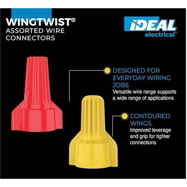 IDEAL WingTwist Wire Connectors 150 pk