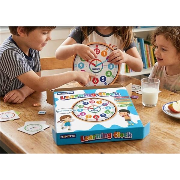 Homotte Learning Clock for Kids