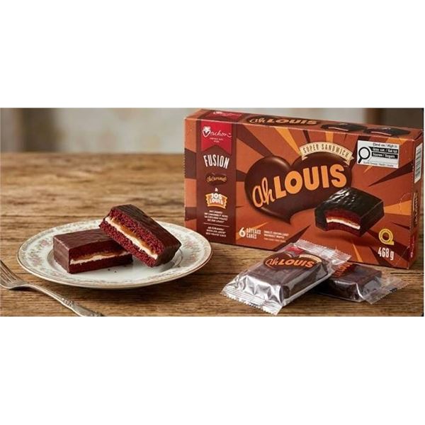 Vachon Ah Louis Super Sandwich Cakes, 2 Boxes