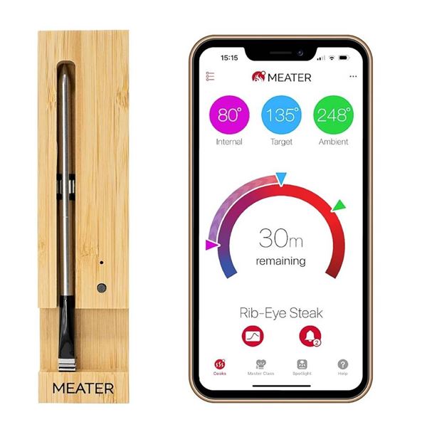 MEATER Original | Smart Meat Thermometer | 10m Wireless Range | for The Oven, Grill, Kitchen, BBQ, R