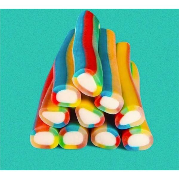 Sweet Sixteen Filled Rainbow Licorice 100g x 12