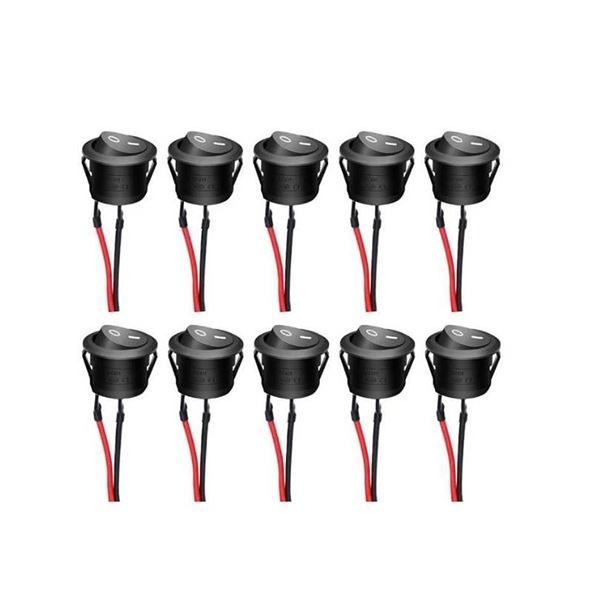 Rocker Switches 250V with Wires