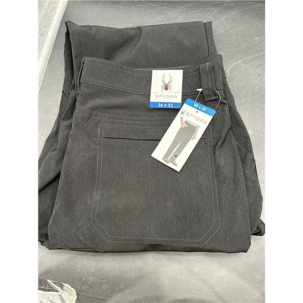 Spyder Men's Black Pants 36 x 32