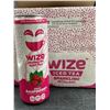 Image 3 : Wize Sparkling Wild Raspberry Iced Tea 12x355