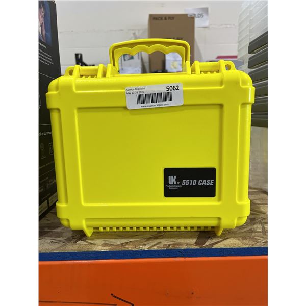 UK 5510 Case Yellow Hard Carry Case