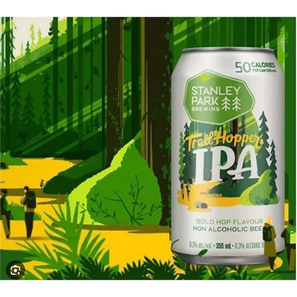 Stanley Park Trail Hopper IPA Non-Alcoholic