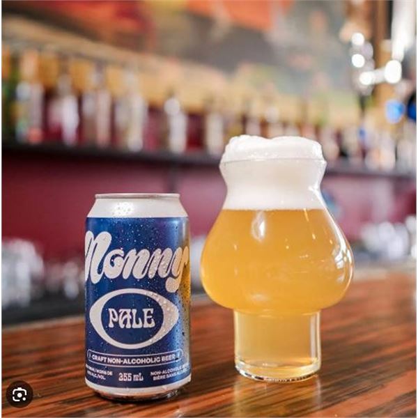 Nonny Pale craft non-alcoholic beer, 3X (6X355 ml) 18 CANS TOTAL