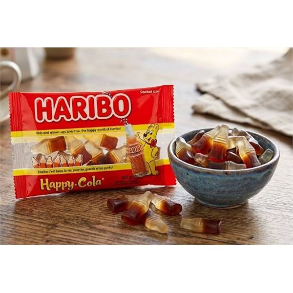 Haribo Happy Cola Gummy Candies 60g x 18