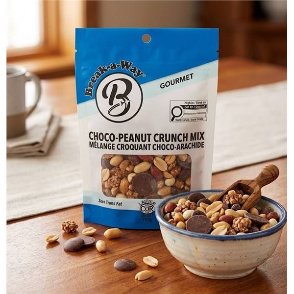Break-a-Way Choco-Peanut Crunch Mix 12 Pack