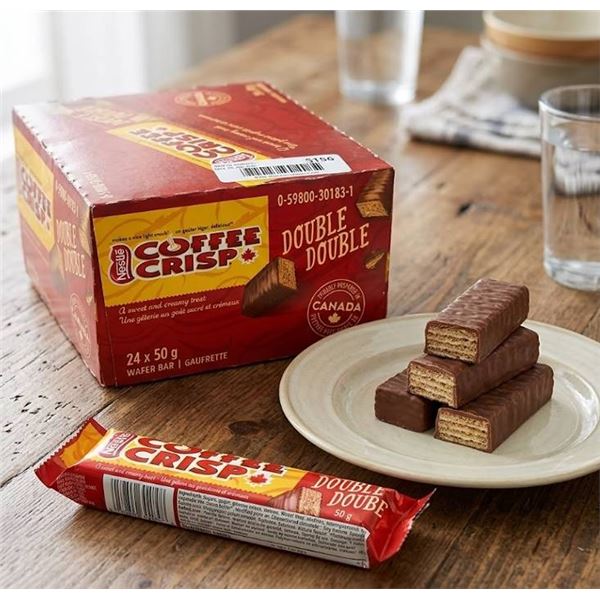 Nestlé Coffee Crisp Double Double 24-Pack x 50g