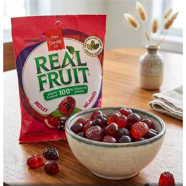 Lot of 16 Real Fruit Medley Gummies