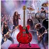 Image 1 : Musoo Red Semi-Hollow Electric Guitar