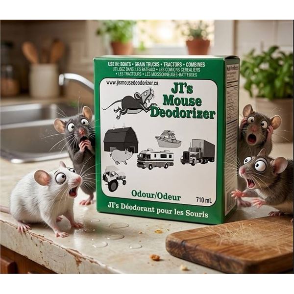Case Lot of JT's Mouse Deodorizer