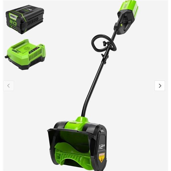 Greenworks 80V Snow Shovel Set