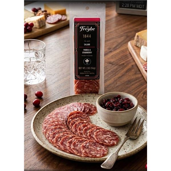 Freybe Vodka & Cranberry Salami 24x56g