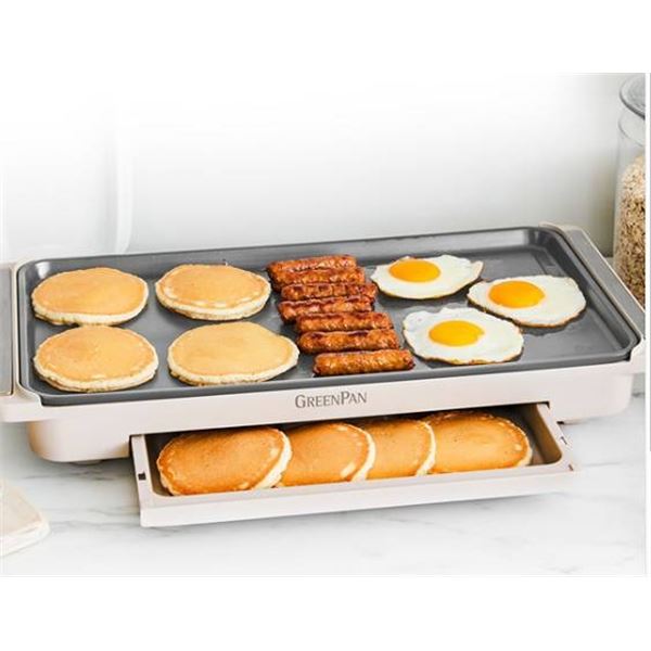 GreenPan Electric Grill Griddle