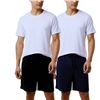 Image 1 : Men's 2 Pack Lounge Shorts by 32 Degrees Size Small