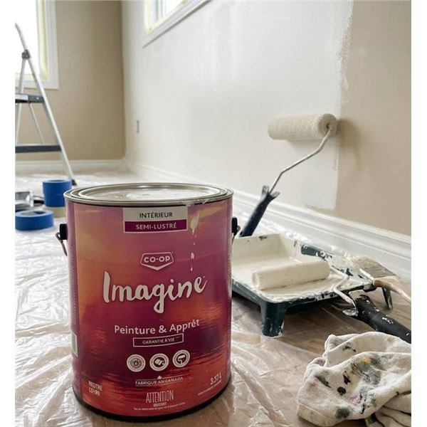 Co-op Imagine Interior Semi-Gloss Paint 3.37L